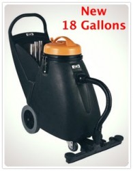 Triple-S Black Cat 18 FMS Wet/Dry Vacuum, 1/ea